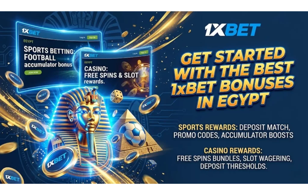 Get Started with the Best 1xBet Bonuses in Egypt