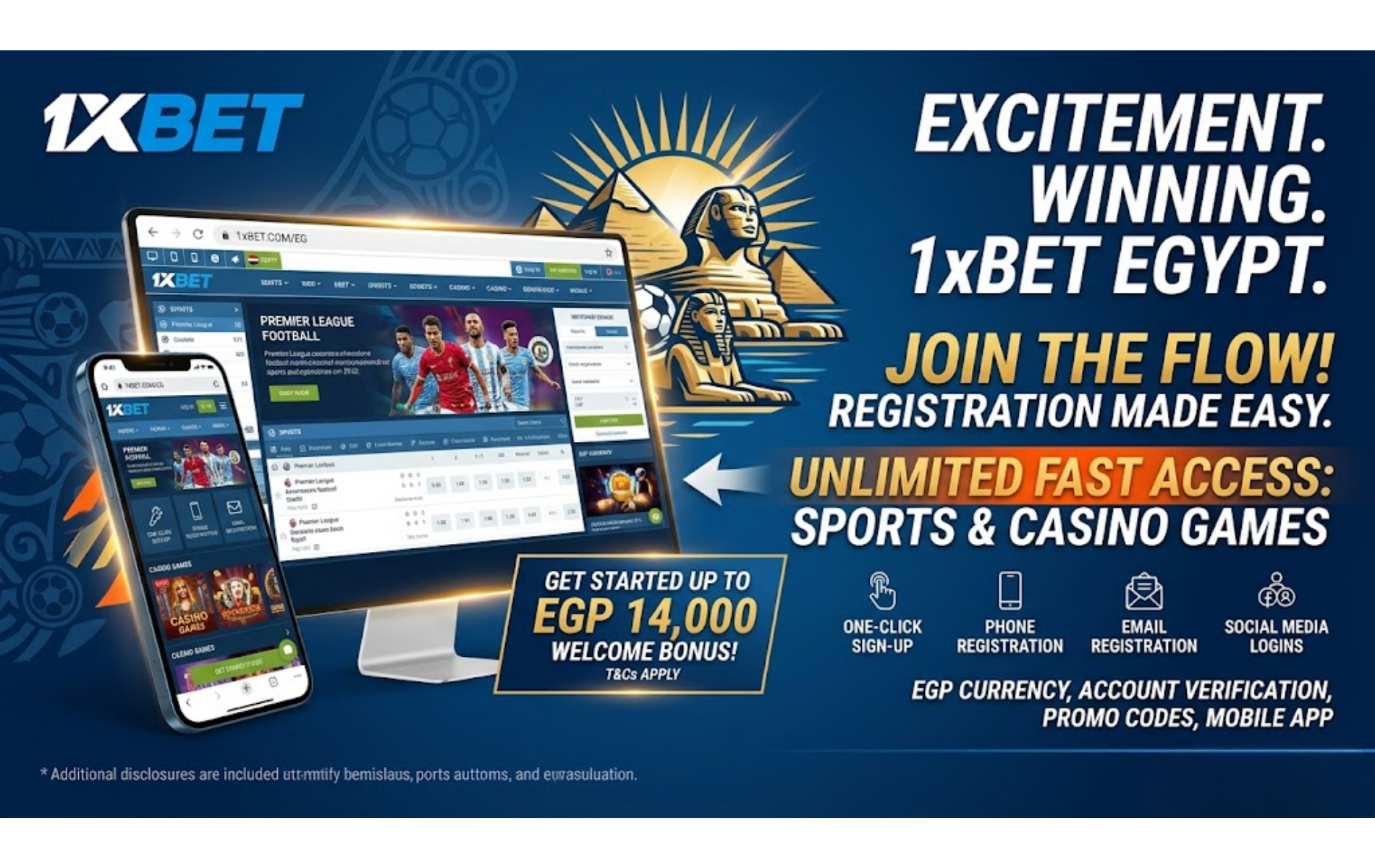 1xBet Registration Egypt – Sign Up and Claim Your Exclusive Bonus
