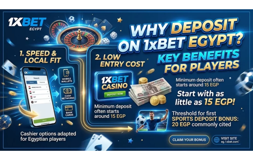 Why Deposit on 1xBet Egypt – Key Benefits for Players