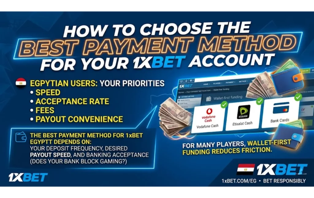 How to Choose the Best Payment Method for Your 1xBet Account