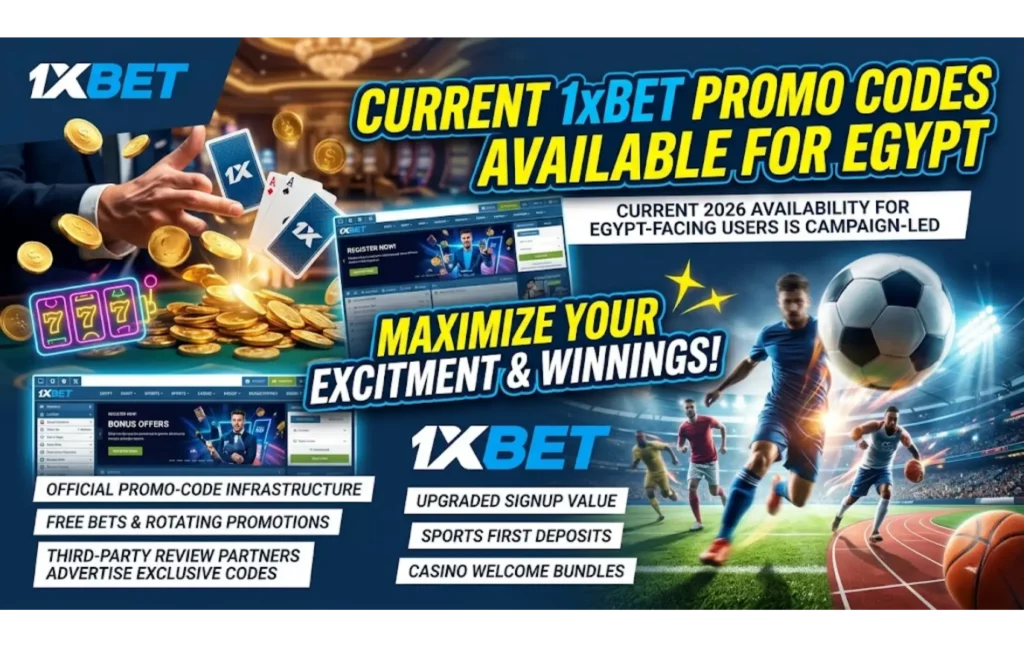Current 1xBet Promo Codes Available for Egypt